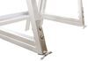 hinged dock ladder 4 steps jif marine folding - 300 lbs aluminum 5-1/4 inch deep step