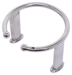 Jif Marine Cup Holder for Boats - 1 Cup - Stainless Steel - JIF54VR
