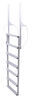 lift dock ladder 7 steps jif marine floating - 750 lbs aluminum 4 inch deep step