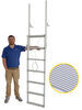 lift dock ladder 4 inch deep jif marine floating - 7 steps 750 lbs aluminum step