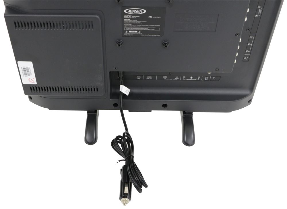 Jensen LED 12V RV TV with DVD Player and AC/DC Adapters - 720P - 1 HDMI -  19 Screen Jensen RV TV JTV1917DVDC