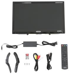 Jensen LED RV TV with DVD Player - 720P - AC/DC Adapter - 1 HDMI - 12 Volts - 19" Screen