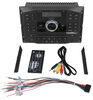 in-wall stereo double din jensen rv w dvd player - app control bluetooth usb aux 48w 3 zones 12v