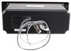 single speaker jensen indoor rv - recessed mount 9-5/8 inch wide x 3-3/4 tall 80 watts black
