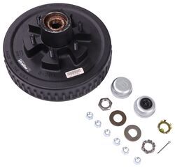 Dexter Trailer Hub and Drum Assembly - 6,000 lb E-Z Lube Axles - 12" - 6 on 5-1/2 - K08-201-9B