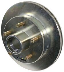 Dexter 10" Hub-and-Rotor Assembly - 5 on 4-1/2 - Zinc - 3,500 lbs - K08-435-05