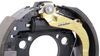 hydraulic drum brakes 12-1/4 x 3-3/8 inch dexter brake kit - duo servo left hand assembly 8k