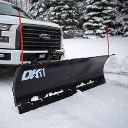 Detail K2 Snowplow for 2" Hitches - 82" Wide x 19" Tall - K2AVAL8219