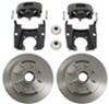 brake assembly hub and rotor kodiak disc kit - 13 inch hub/rotor 8 on 6-1/2 raw finish 000-lb dexter axle