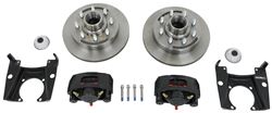 Kodiak Disc Brakes - 13" Hub/Rotor - 8 on 6-1/2 - Raw/E-Coat - 8K - Oil - AL-KO/Quality - KOD44VR