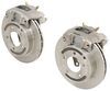 disc brakes marine grade kodiak brake kit - 10 inch rotor 5 on 4-1/2 stainless steel 3 500 lbs