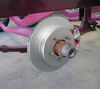 0  disc brakes 3500 lbs axle kodiak brake kit - 10 inch rotor 5 on 4-1/2 stainless steel 3 500