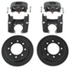 rotor 8000 lbs axle kodiak disc brake kit - 13 inch 8 on 6-1/2 e-coat 5/8 bolts 8k dexter