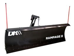 Detail K2 Rampage II Elite Snowplow - Custom Mount - Electric Actuator - 82" x 19" - K2RAMP8219ELT