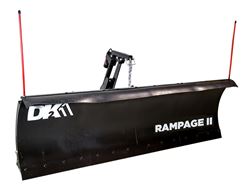 Detail K2 Rampage II Elite Snowplow - Custom Mount - Electric Actuator - 82" x 19"