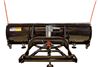 vehicle snowplow adjustable blade - 3 angles detail k2 storm ii 84 inch wide x 22 tall
