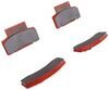 trailer brakes kodiak ceramic brake pads - 9 000 lbs to 10