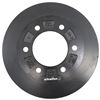 trailer brakes brake assembly dexter disc - 12 inch hub/rotor 6 on 5-1/2 e-coat 6k nev-r-lube right hand