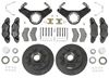 disc brakes standard grade dexter brake kit - 12-1/4 inch hub/rotor grease 8 on 6-1/2 e-coat 7 000 lbs