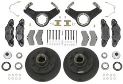 Dexter Disc Brake Kit - 12-1/4" Hub/Rotor - Oil - 8 on 6-1/2 - E-Coat - 7,000 lbs