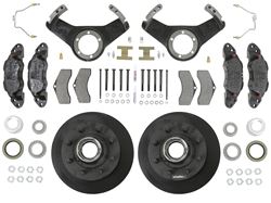 Dexter Disc Brake Kit - 12-1/4" Hub/Rotor - Grease - 8 on 6-1/2 - E-Coat - 7,000 lbs