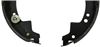 trailer brakes replacement shoe and lining for 4 400-lb nev-r-adjust 10 inch x 2-1/4 electric - lh