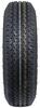 tire with wheel 5 on 4-1/2 inch kenda karrier st175/80r13 radial trailer 13 black mesh - lr c