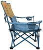 kelty camping chairs loveseats adjustable arm rests carry wrap with handles cup holders low loveseat camp chair - 13-1/2 inch tall seat light blue and brown