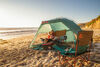 0  sun shelter kelty cabana - 45-1/2 sq ft light blue and orange