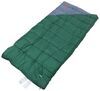 adult rectangle kelty catena sleeping bag - rectangular 30 degree green and blue