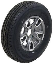 Karrier ST185/80R13 Radial Trailer Tire with 13" Aluminum Wheel - 5 on 4-1/2 - Load Range D - KE33JR