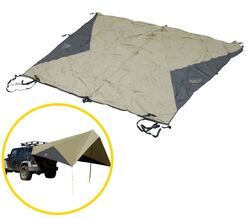 Kelty Waypoint Car Awning - 11' Long x 13' 9" Wide - Olive Drab and Dark Gray - KE33TR
