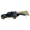 0  tailgate mount kelty waypoint car awning - 11' long x 13' 9 inch wide olive drab and dark gray