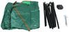 portable dressing rooms kelty discovery h2go room - green