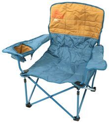 Kelty Lowdown Camp Chair - 12" Tall Seat - Light Blue and Light Brown - KE47AR