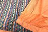 patterned solid color built-in handles stuff sack kelty cordavan outdoor blanket - corduroy 6' 4 inch long x 5' 6 wide burnt orange