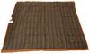 patterned solid color kelty cordavan outdoor blanket - corduroy 6' 4 inch long x 5' 6 wide burnt orange