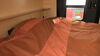0  patterned solid color kelty cordavan outdoor blanket - corduroy 6' 4 inch long x 5' 6 wide burnt orange