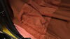 0  patterned solid color built-in handles stuff sack kelty cordavan outdoor blanket - corduroy 6' 4 inch long x 5' 6 wide burnt orange