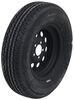 tire with wheel 15 inch kenda karrier st205/75r15 radial w/ black galvstar - 5 on 4-1/2 lr d