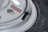 tire with wheel 5 on 4-1/2 inch karrier st175/80r13 radial trailer 13 silver mod - load range c