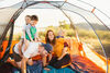 0  camping tent 3 season kelty rumpus - 4 person 60 sq ft