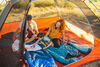 0  camping tent in use