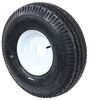 tire with wheel 9 inch kenda 6.90/6.00-9 bias trailer white wheel- 5 on 4-1/2 - load range c