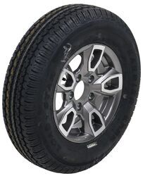 Karrier ST175/80R13 Radial Trailer Tire with 13" Aluminum Wheel - 5 on 4-1/2 - Load Range C - KE53JR
