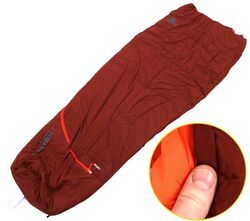 Kelty Rambler Sleeping Bag - Semi-Rectangular - 50 Degree - Red - KE62XR