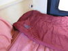 0  adult 6 feet inches kelty rambler sleeping bag - semi-rectangular 50 degree red