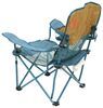 chairs 350 lb weight capacity kelty mesh lowdown camp chair - 12 inch tall seat light blue and brown
