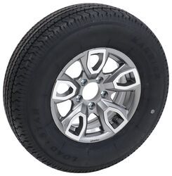 Karrier ST215/75R14 Radial Trailer Tire with 14" Aluminum Wheel - 5 on 4-1/2 - Load Range C - KE77JR