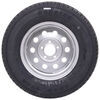 tire with wheel 5 on 4-3/4 inch karrier st205/75r15 radial trailer 15 silver mod - load range c